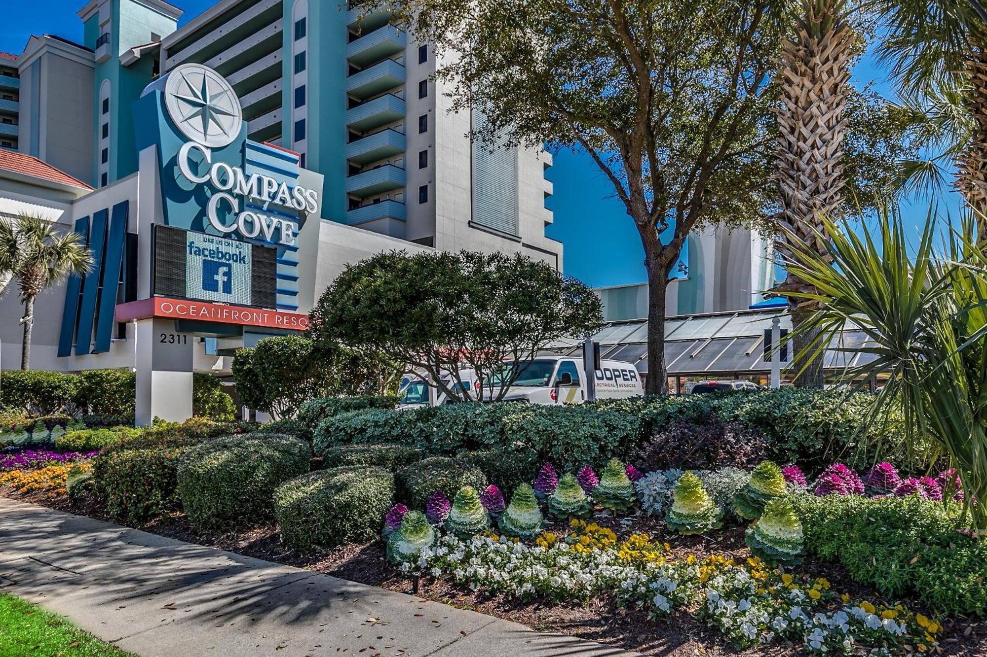 Compass Cove Upgraded Oceanfront Condo Sleeps 4 Myrtle Beach Exterior foto