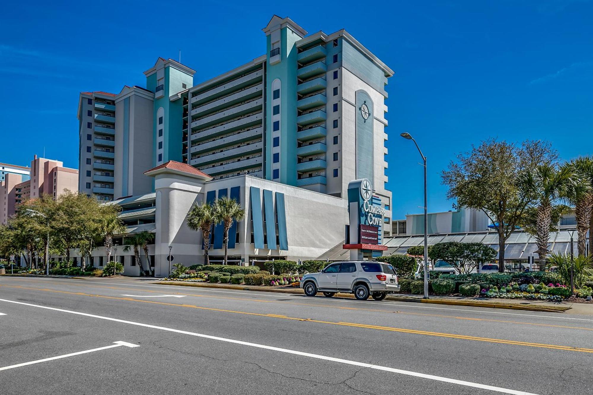 Compass Cove Upgraded Oceanfront Condo Sleeps 4 Myrtle Beach Exterior foto